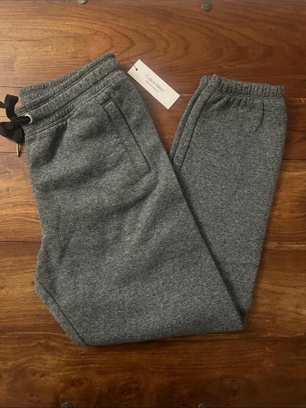 Calvin Klein Charcoal Gray Women’s Jogger Sweatpants